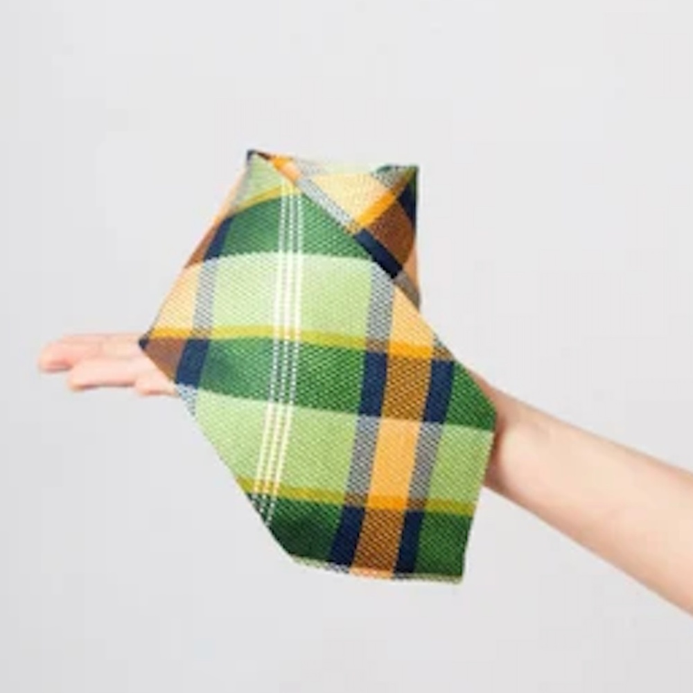 Vintage Kenzo Woven Silk Tie
